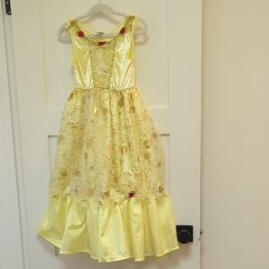 Pretty Yellow Princess Costume Dress